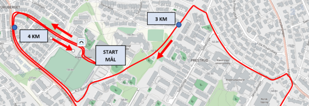 Gå-Joggen Vinter løp 5